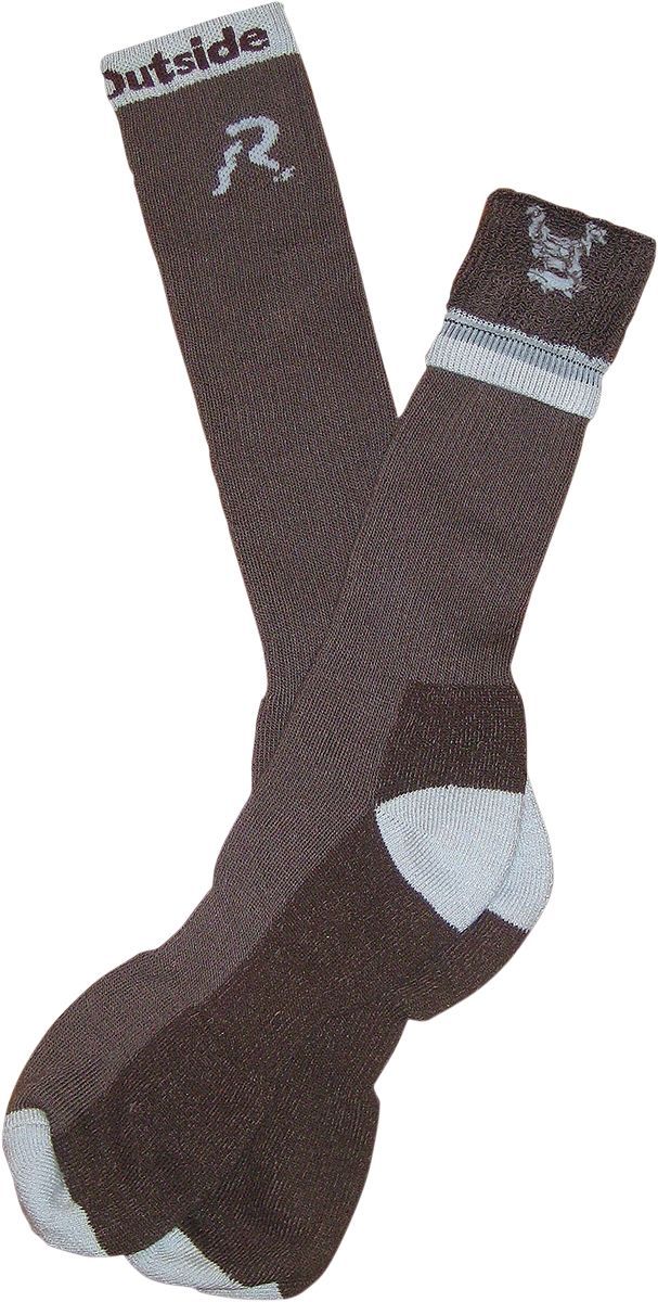 【ru outside】 : 长袜 棕色/灰色 - 产品编号:[btsock - md]